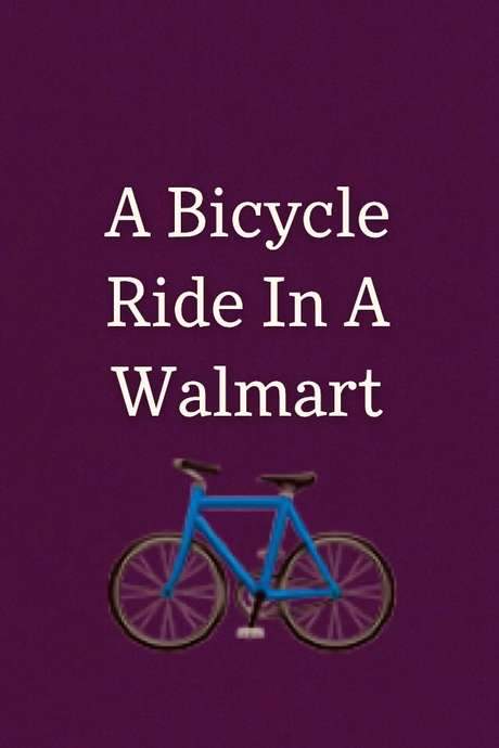 A Bicycle Ride In A Walmart